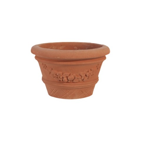Concave Mignon Festooned in Terracotta